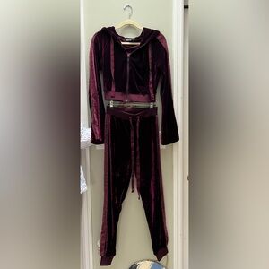 Velour Fashionnova Sweat Suit Set